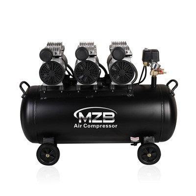 Compressor de ar isento de óleo de 3 cilindros